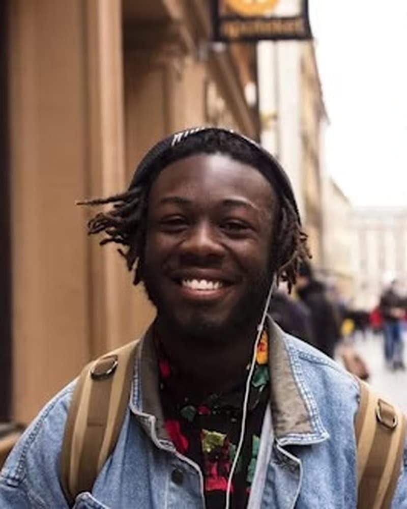Portrait of David, 27, Old Fourth Ward